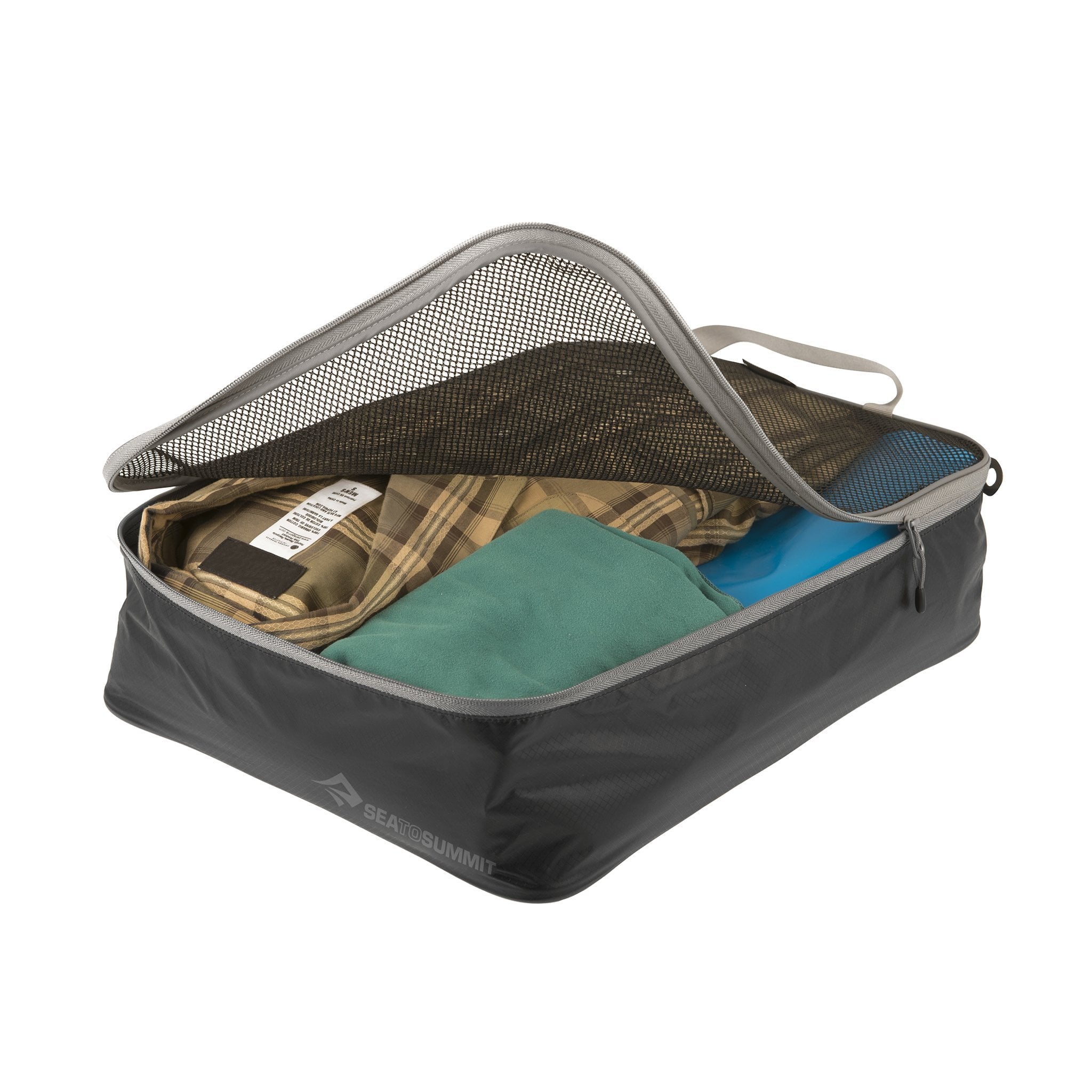 Sea To Summit Travelling Light Garment Mesh Bag - Medium Size Breathable Washable Travel Organizer | Perfect for Camping, Hiking & Business Trips