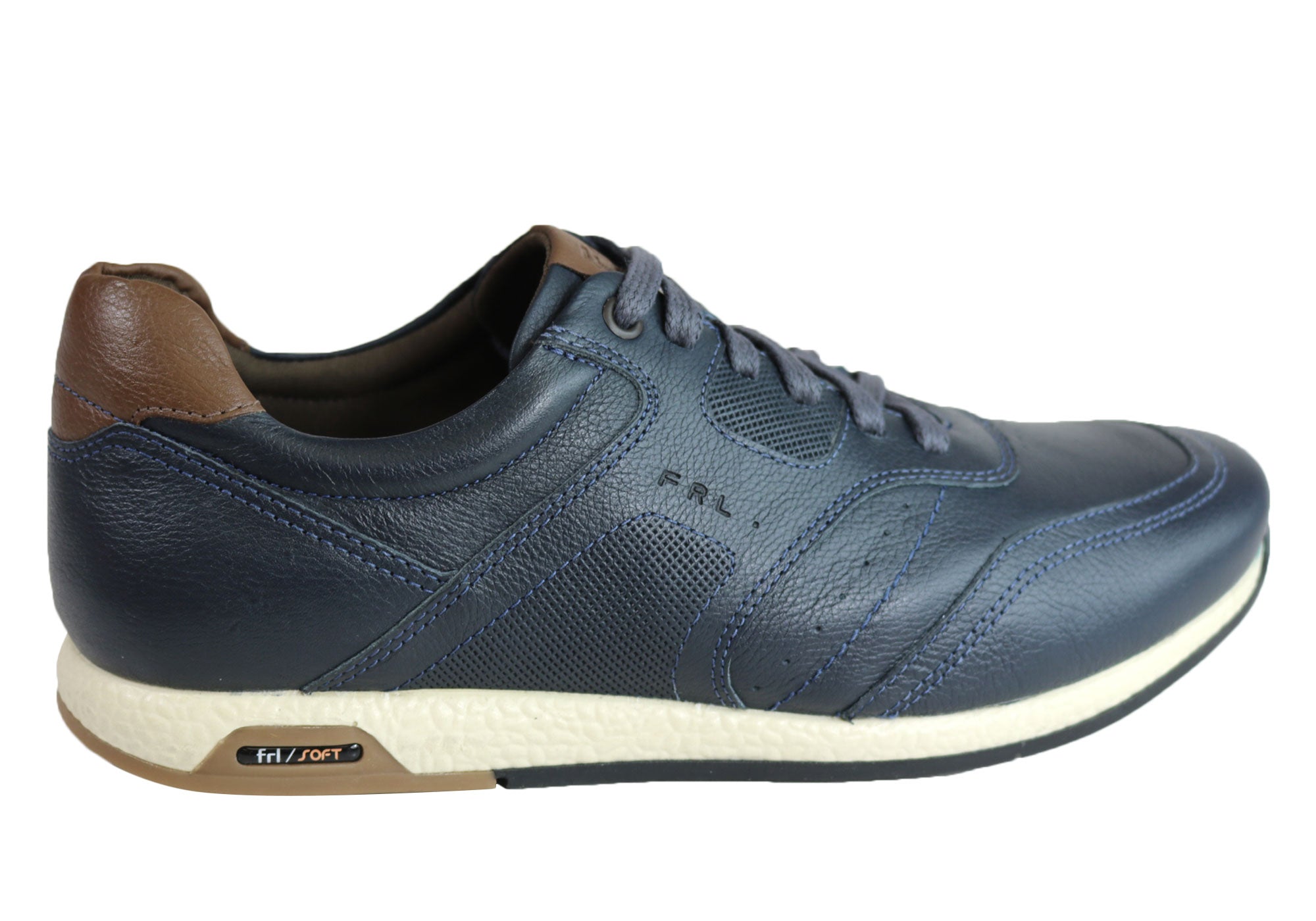 Ferricelli Phil Men's Genuine Leather Casual Shoes - Comfortable & Stylish Brazilian-Made Footwear for Everyday Wear & Outdoor Activities