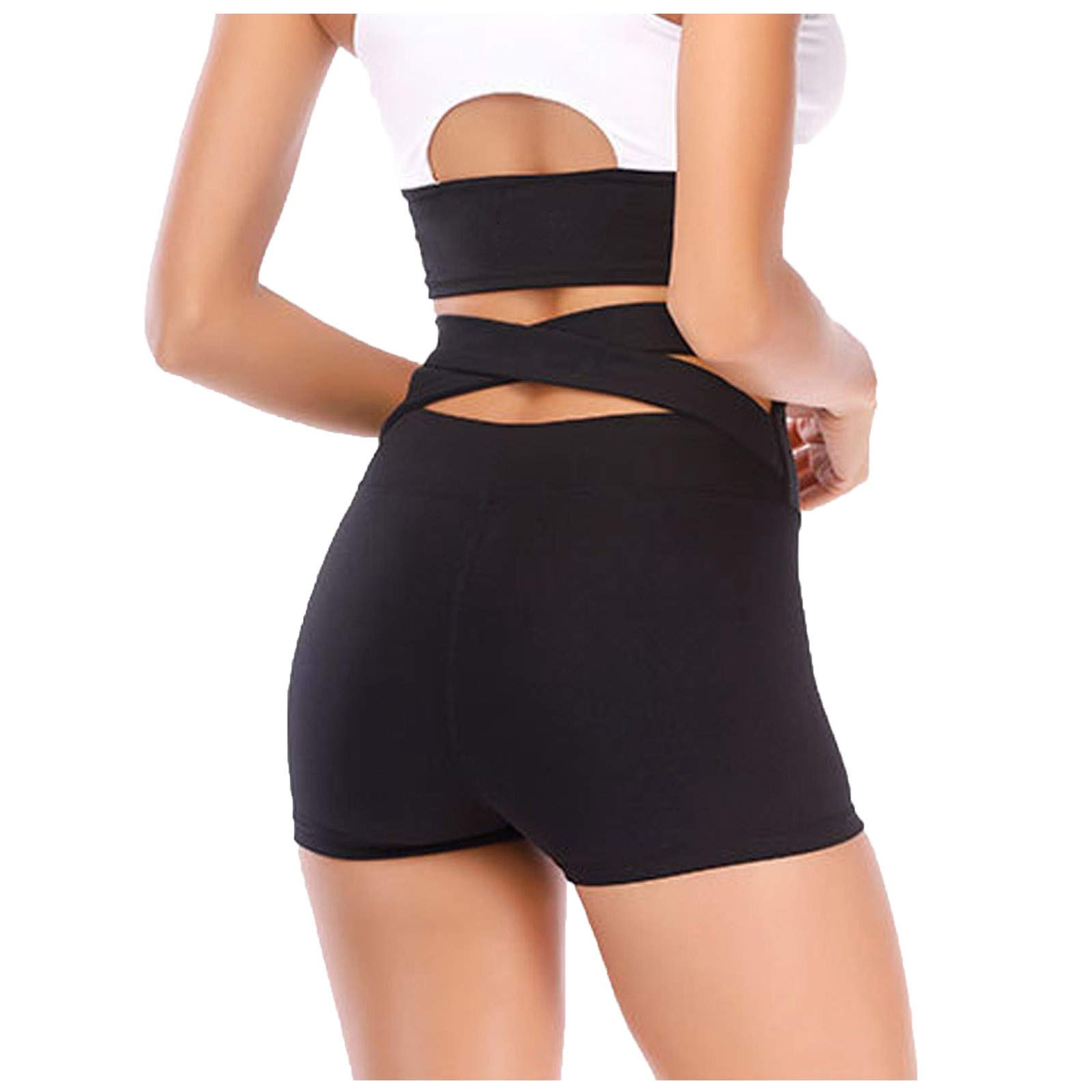 Women's High Waist Workout Shorts - Running, Yoga, Cross Training & Athletic Spandex Shorts for Women | Perfect for Gym, Fitness & Active Lifestyle
