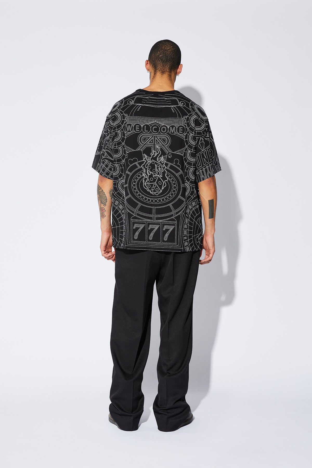 Colin Oversized T-Shirt for Men - Black Graphic Tee with Sin City Design | Streetwear Fashion, Casual Wear, Lounge & Everyday Outfits