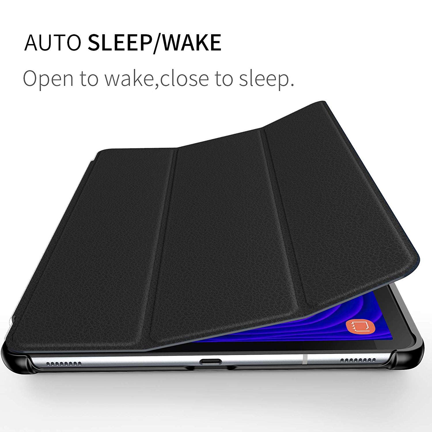 Samsung Tablet Case - Durable Protective Cover for Samsung Galaxy Tab (Black) | Perfect for Work, Travel & Home Use