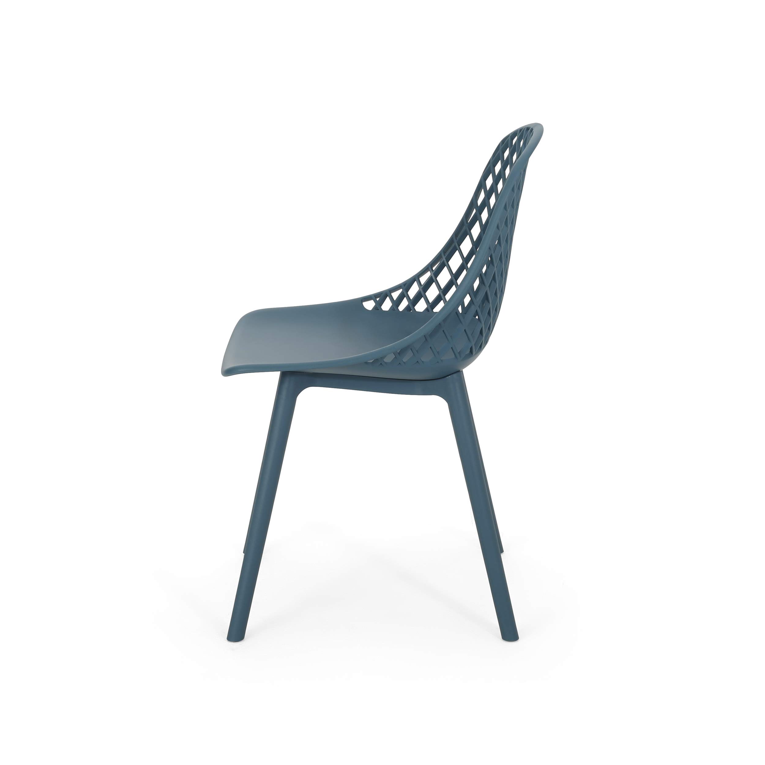Christopher Knight Home Delora Outdoor Dining Chairs (Set of 2) - Weather-Resistant Green Patio Furniture for Garden, Poolside & Backyard Dining