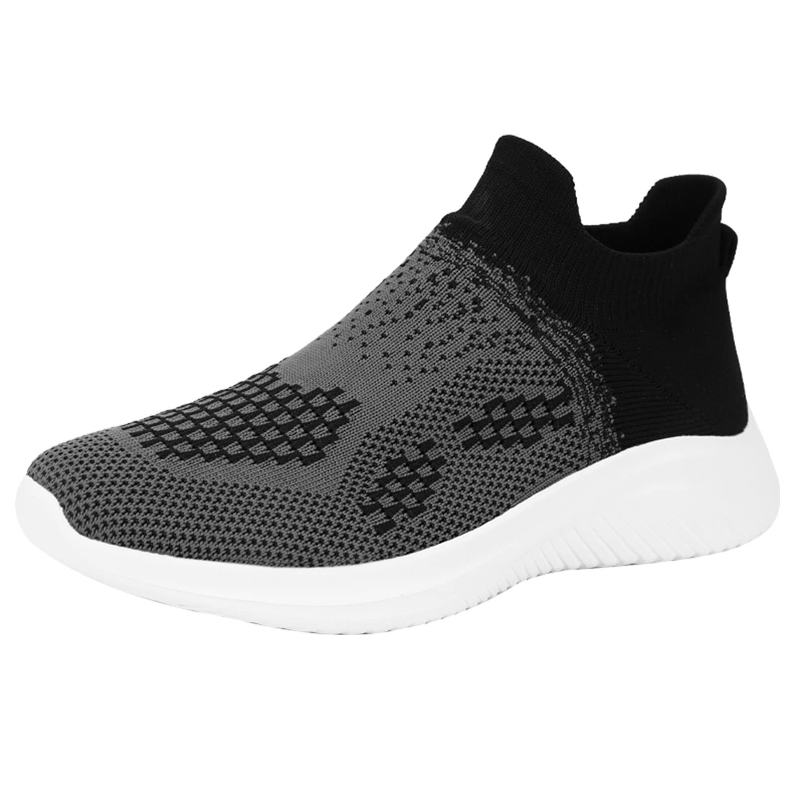 **Men's Waterproof Slip-On Travel Shoes - Breathable Plantar Fasciitis Sandals for Walking, Running & Casual Wear - Lightweight Comfortable Couple Shoes for Outdoor, Gym & Daily Use**