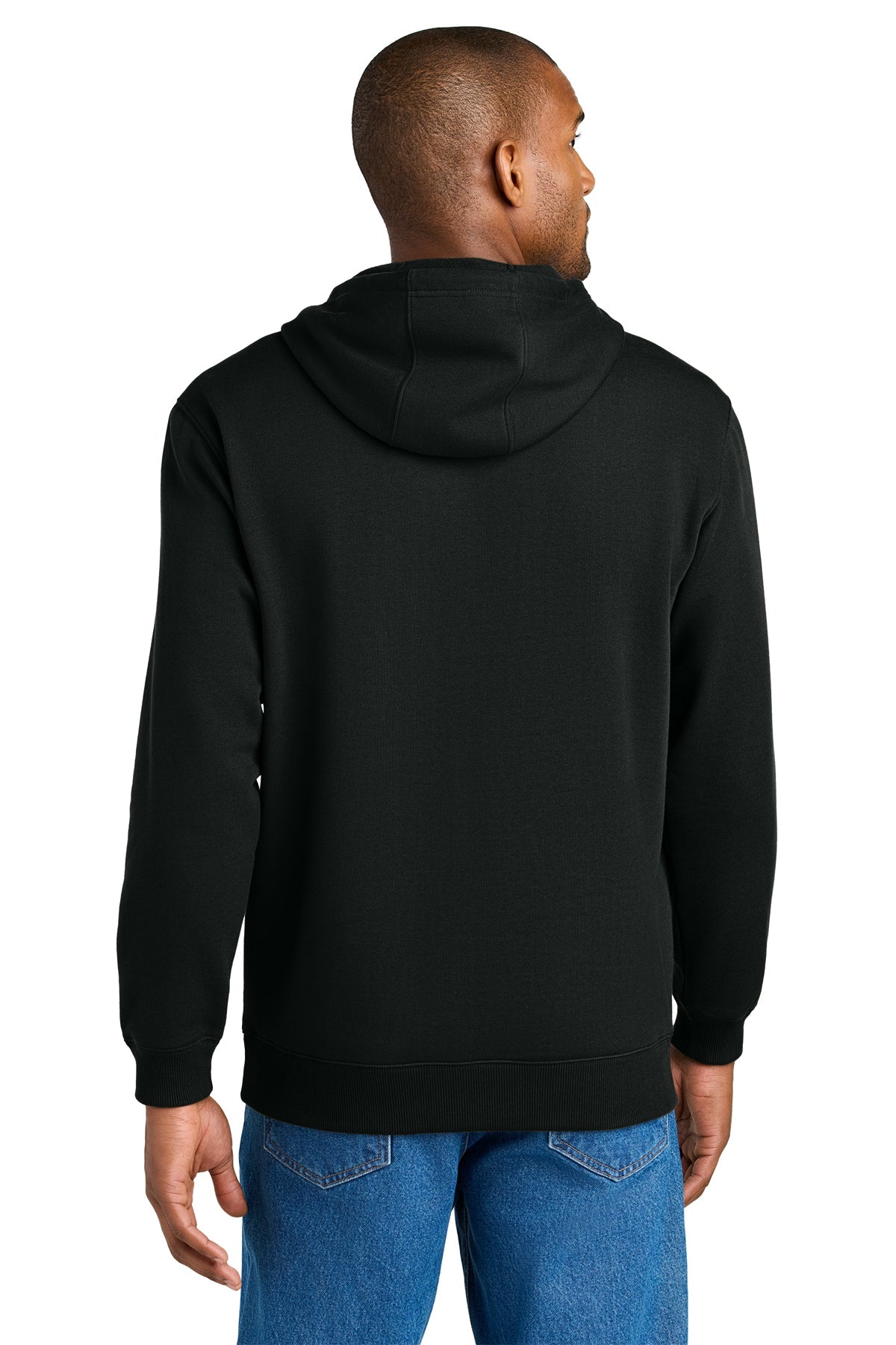 CornerStone Tough Fleece Custom Pullover Hoodies for Men & Women - Soft & Durable Black Hooded Sweatshirt for Outdoor Activities, Gym & Casual Wear
