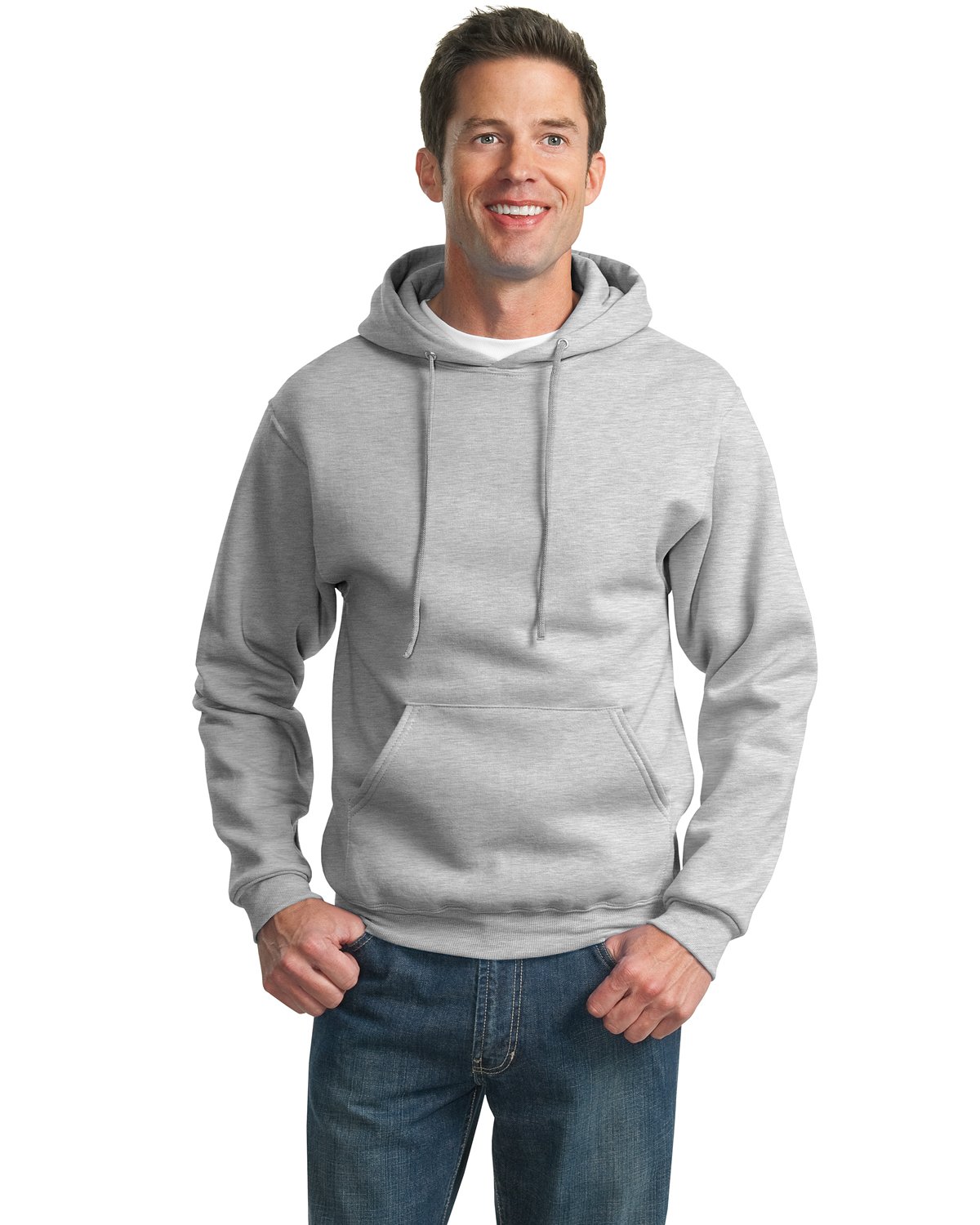 Jerzees Men's Hoodie - Soft Cotton Pullover Sweatshirt with Kangaroo Pocket | Comfortable & Stylish for Casual Wear, Gym, and Outdoor Activities