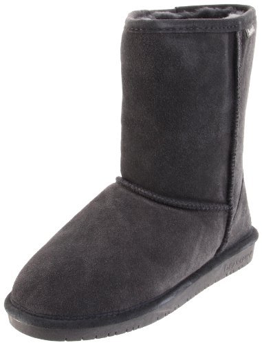 BEARPAW Women's Emma Short Boots - Cozy Suede Winter Booties for Women, Slip Resistant & Warm, Perfect for Casual Outfits, Walking, and Cold Weather