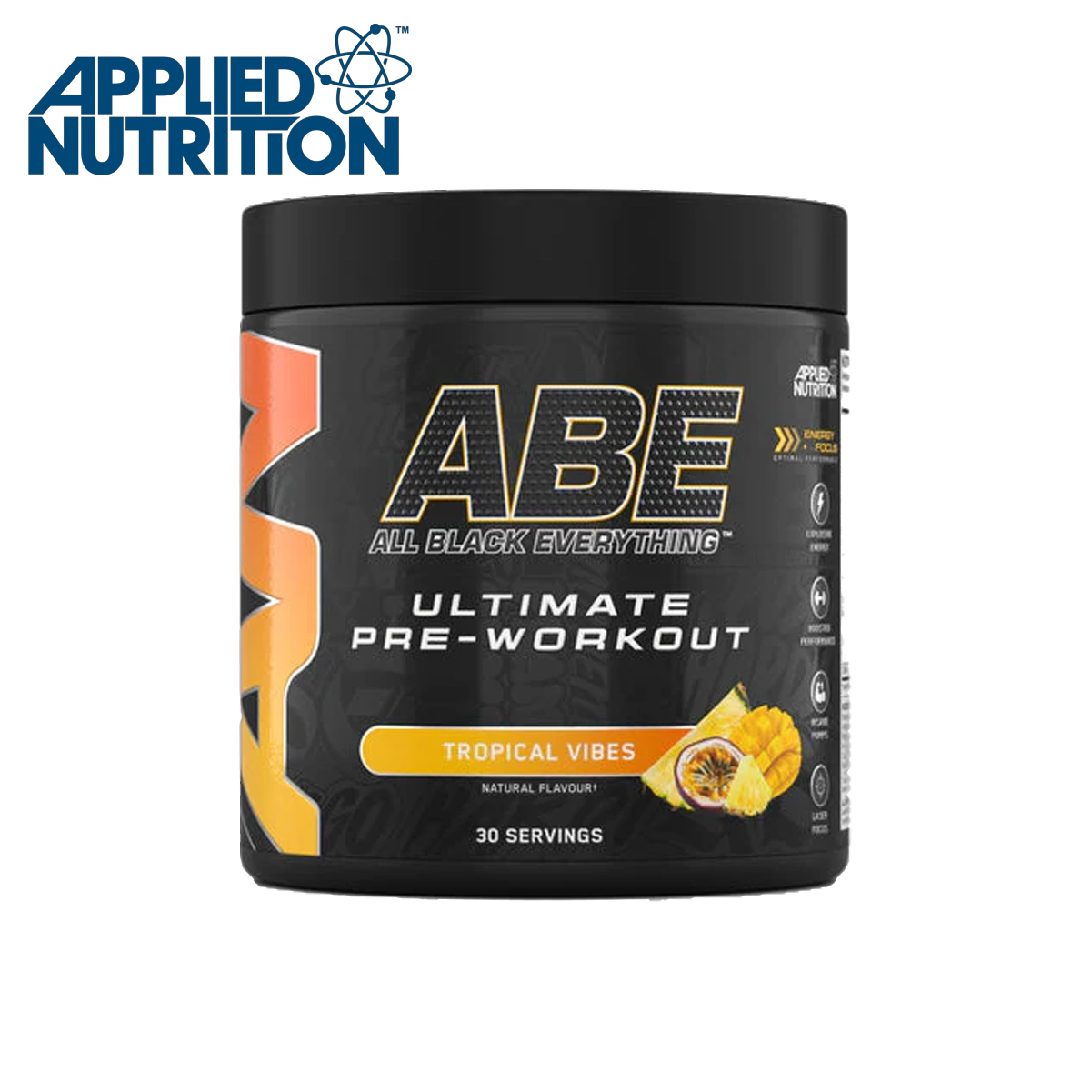 Applied Nutrition ABE (All Black Everything) Ultimate Preworkout Powder 315g - Boost Energy & Performance for Intense Workouts & Gym Sessions