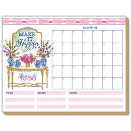 Make It Happen Planner 2024 - Motivational Goal Setting Calendar for Productivity & Success | Perfect for Office, Home, or Gift