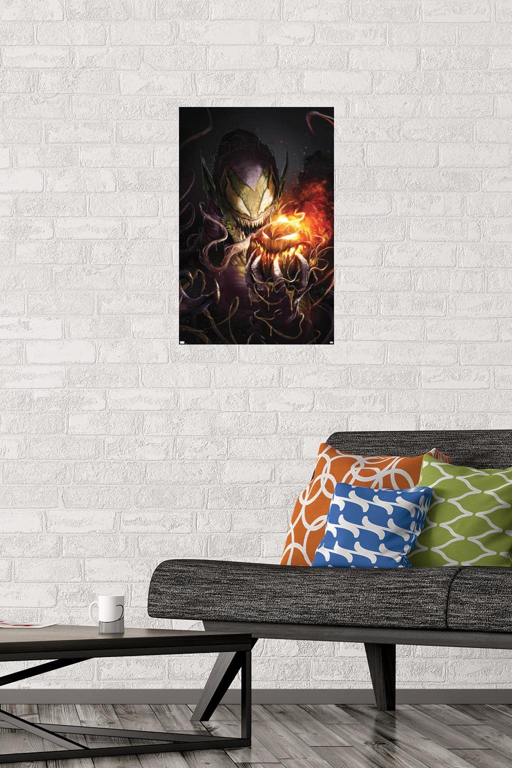 Marvel Comics Green Goblin Venom Wall Poster - The Amazing Spider-Man #32 Premium Print, 22.4