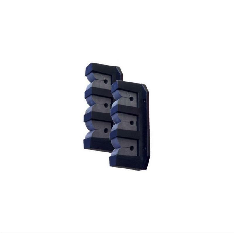 BLA Fishing Rod Storage Holders - Horizontal Rod Rack for Organizing Fishing Gear - Perfect for Garage, Boat, and Tackle Room Organization