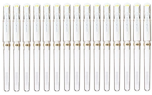 Uni-Ball Signo Broad Point Gel Impact Pen - White Ink, 3-Pack (Japan Import) - Bold Smooth Writing for Art, Crafts & Dark Surfaces - Perfect for Scrapbooking, Card Making & DIY Projects