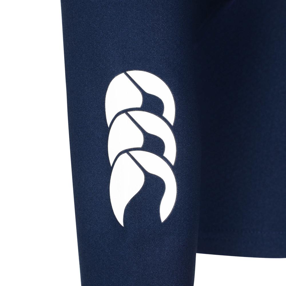 Canterbury Kids' Thermoreg Baselayer Long Sleeve Top - Navy Blue Thermal Underwear for Boys & Girls - Perfect for Winter Sports, Outdoor Activities & Cold Weather Layering