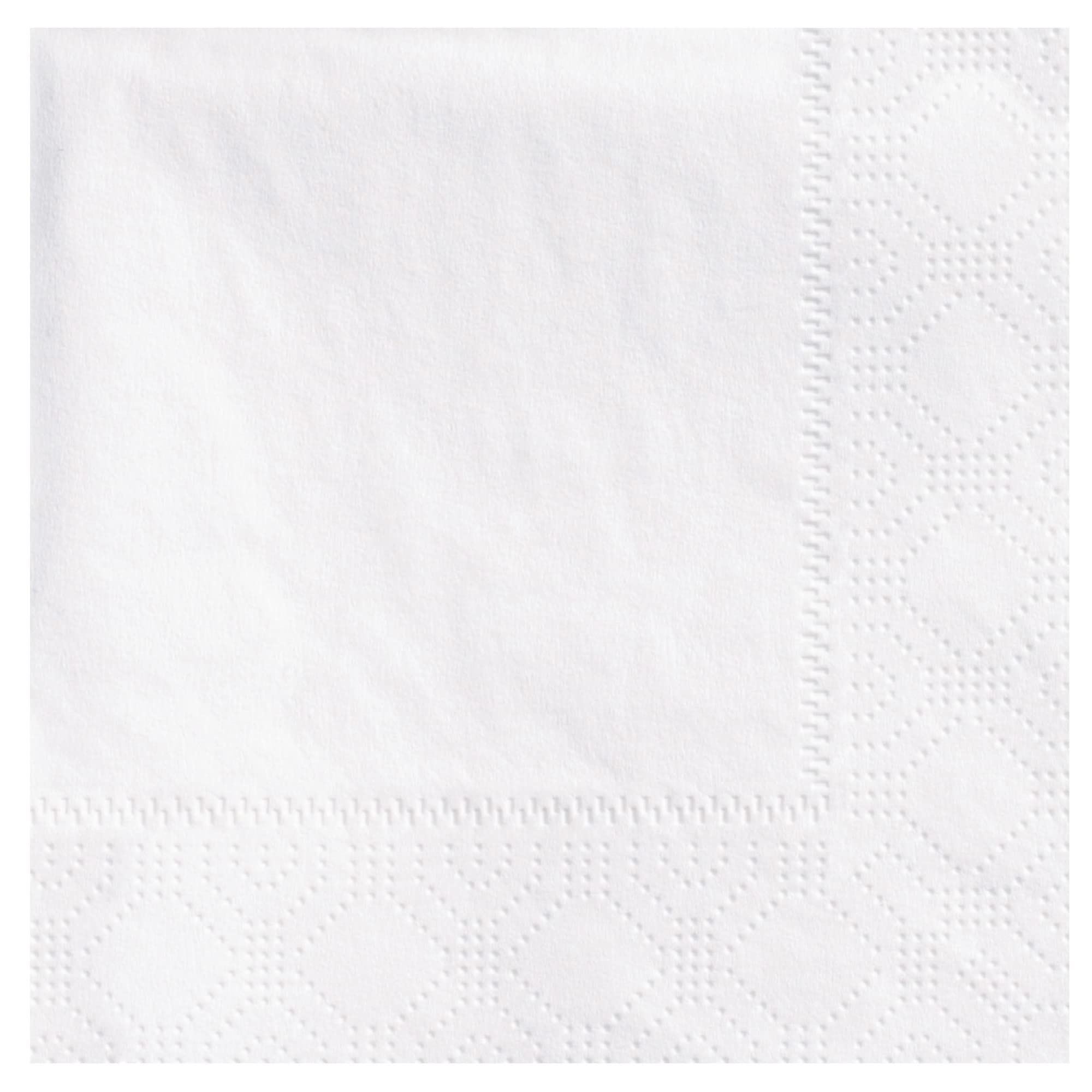 Hoffmaster Premium White Paper Napkins 4.75