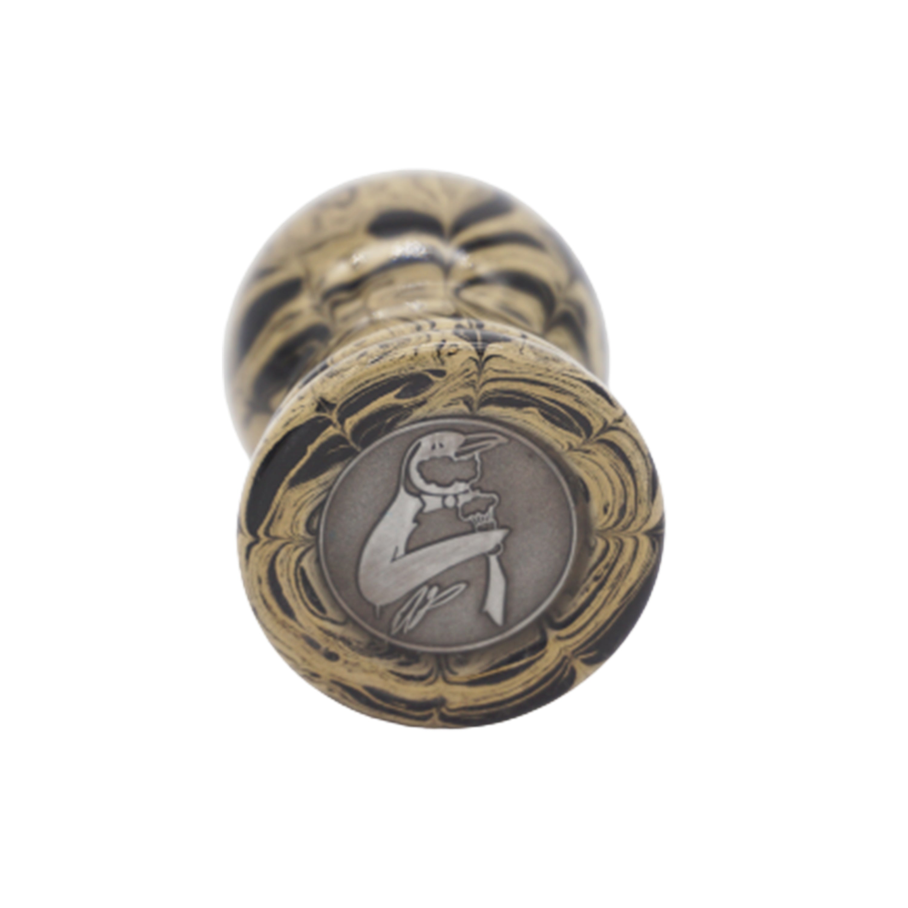 Premium Sand Ebonite Handcrafted Shaving Brush Handle - Fits 24mm & 26mm Knots - Perfect for Wet Shaving & Grooming Rituals