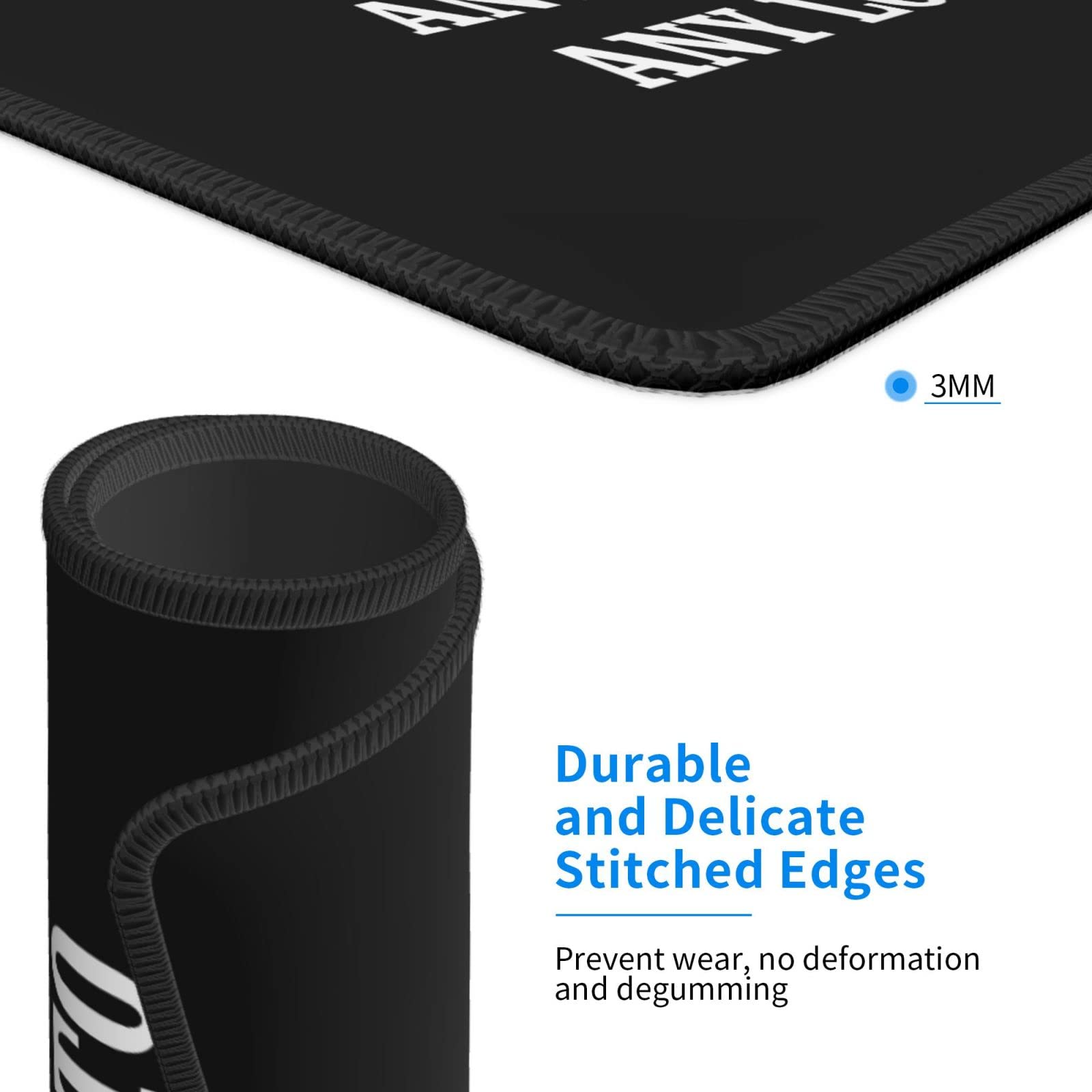 Custom Photo Mouse Pad - Personalized with Text, Logo & Art - 7.9