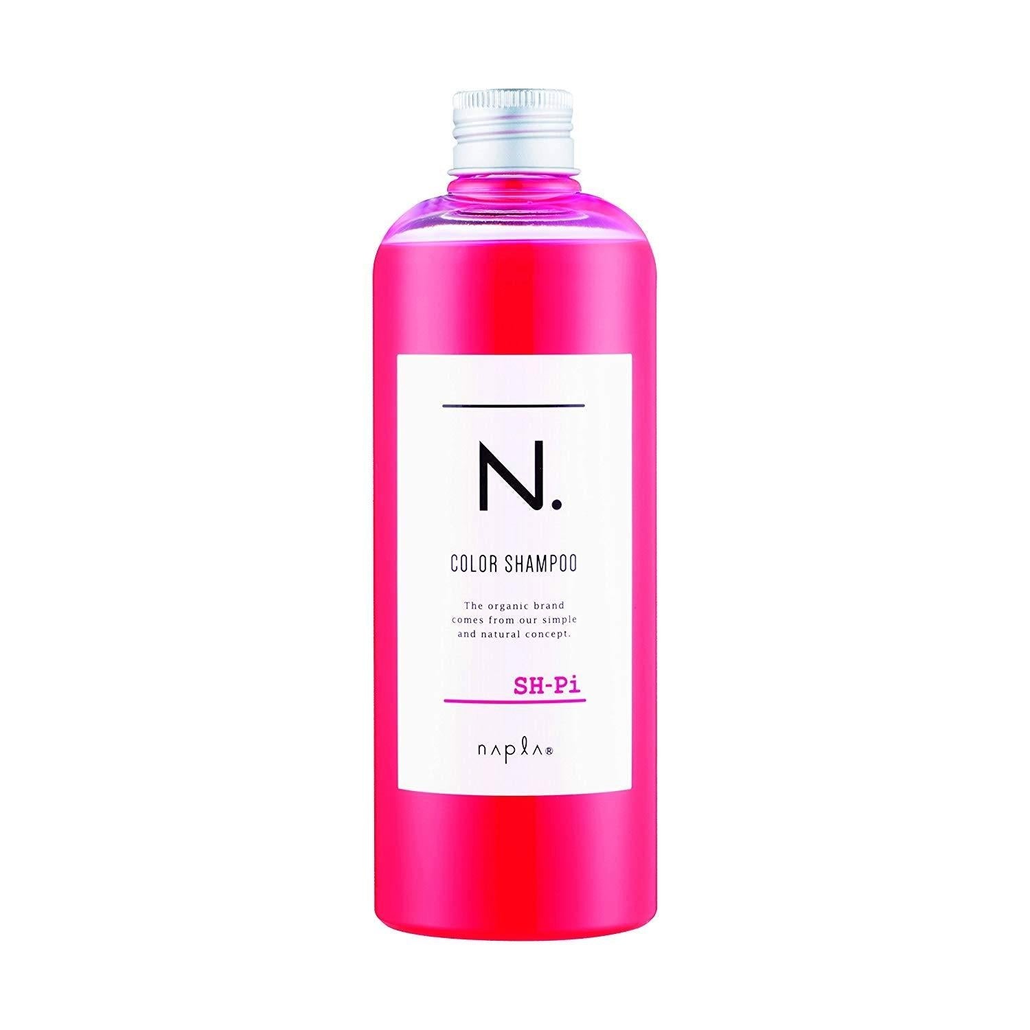 Napla N. Color Shampoo for Colored Hair - Pink Toning Treatment 320ml | Sulfate-Free & Vegan Formula for Vibrant, Long-Lasting Hair Color | Perfect for Brunettes & Blondes Wanting to Neutralize Brassiness