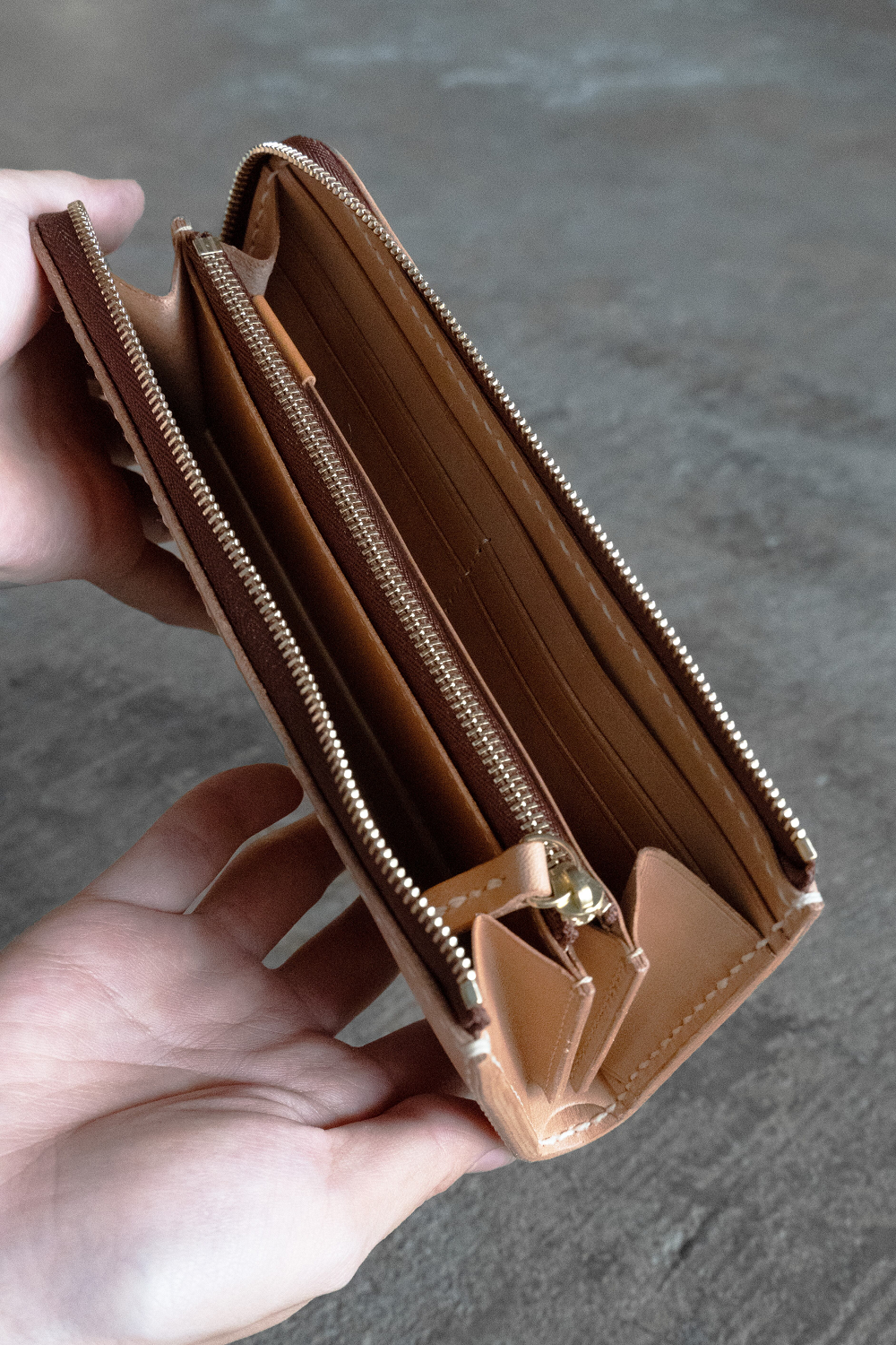 Premium Tochigi Leather Long Wallet - Handcrafted in Japan | Durable & Stylish for Everyday Use, Travel & Business