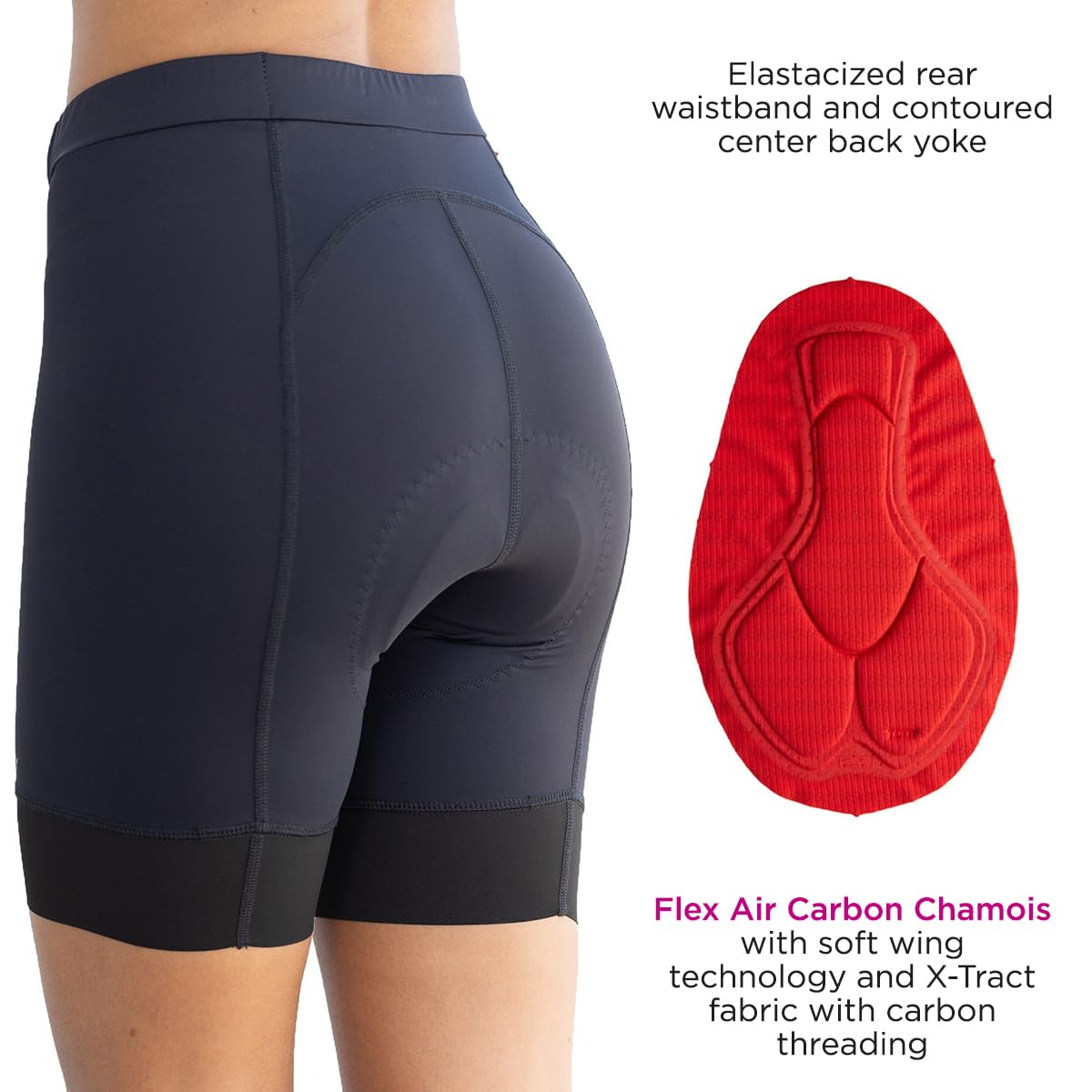 **Terry Bella Prima Women's Padded Bike Shorts – 8.5