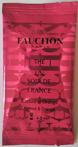 Fauchon Un Soir de France Luxury French Tea - 80 Individually Wrapped Tea Bags (Bulk Hospitality Box) | Perfect for Hotels, Restaurants & Upscale Tea Gifting