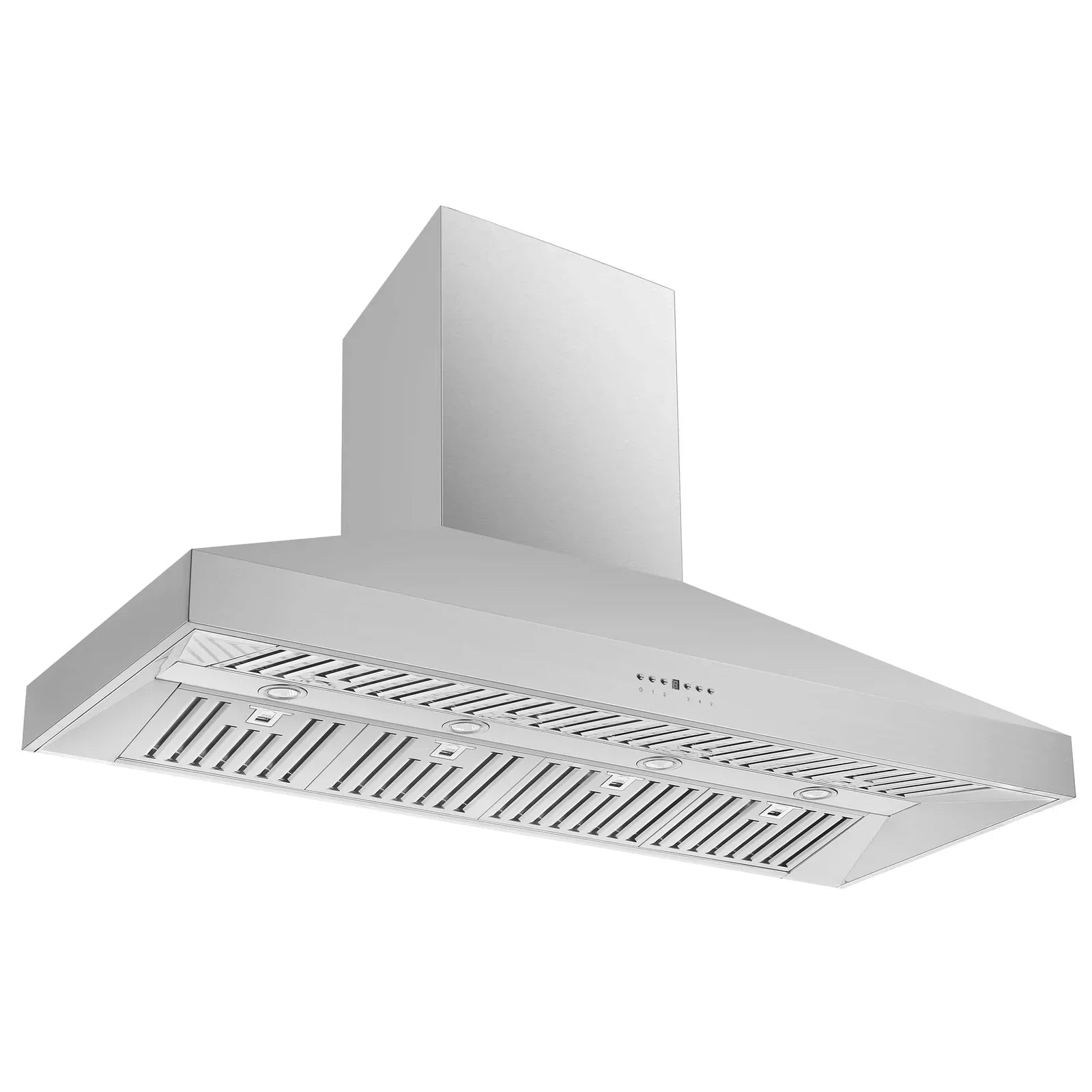 60 Inch Stainless Steel Wall Mount Range Hood - FRHWM5094 | Powerful Kitchen Ventilation for Cooking, Grilling & Baking | Modern & Durable Design
