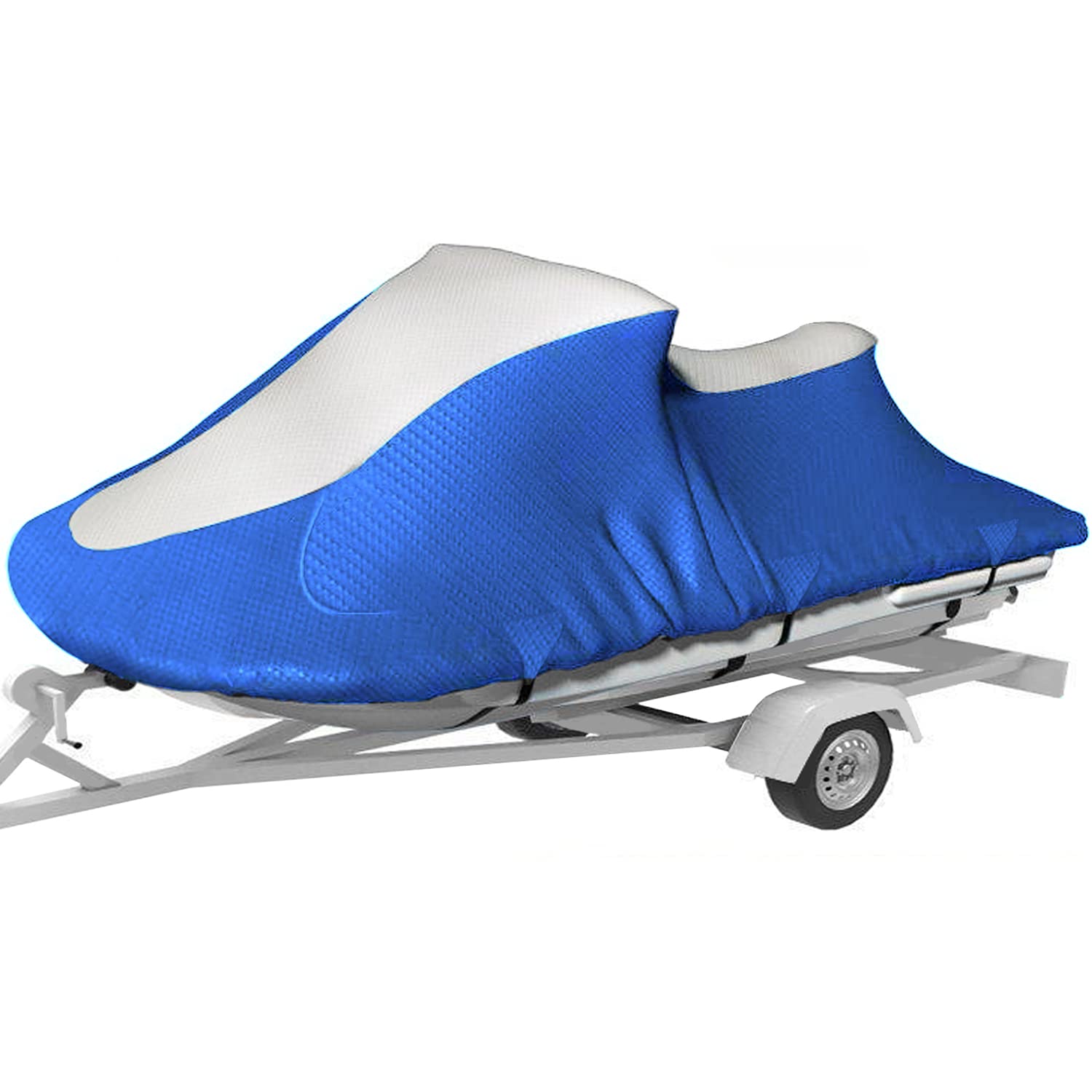 VINPATIO 600D Heavy Duty Waterproof Jet Ski Cover with UV Protection - Fits Seadoo, Yamaha, Kawasaki, Honda & Polaris PWC (127