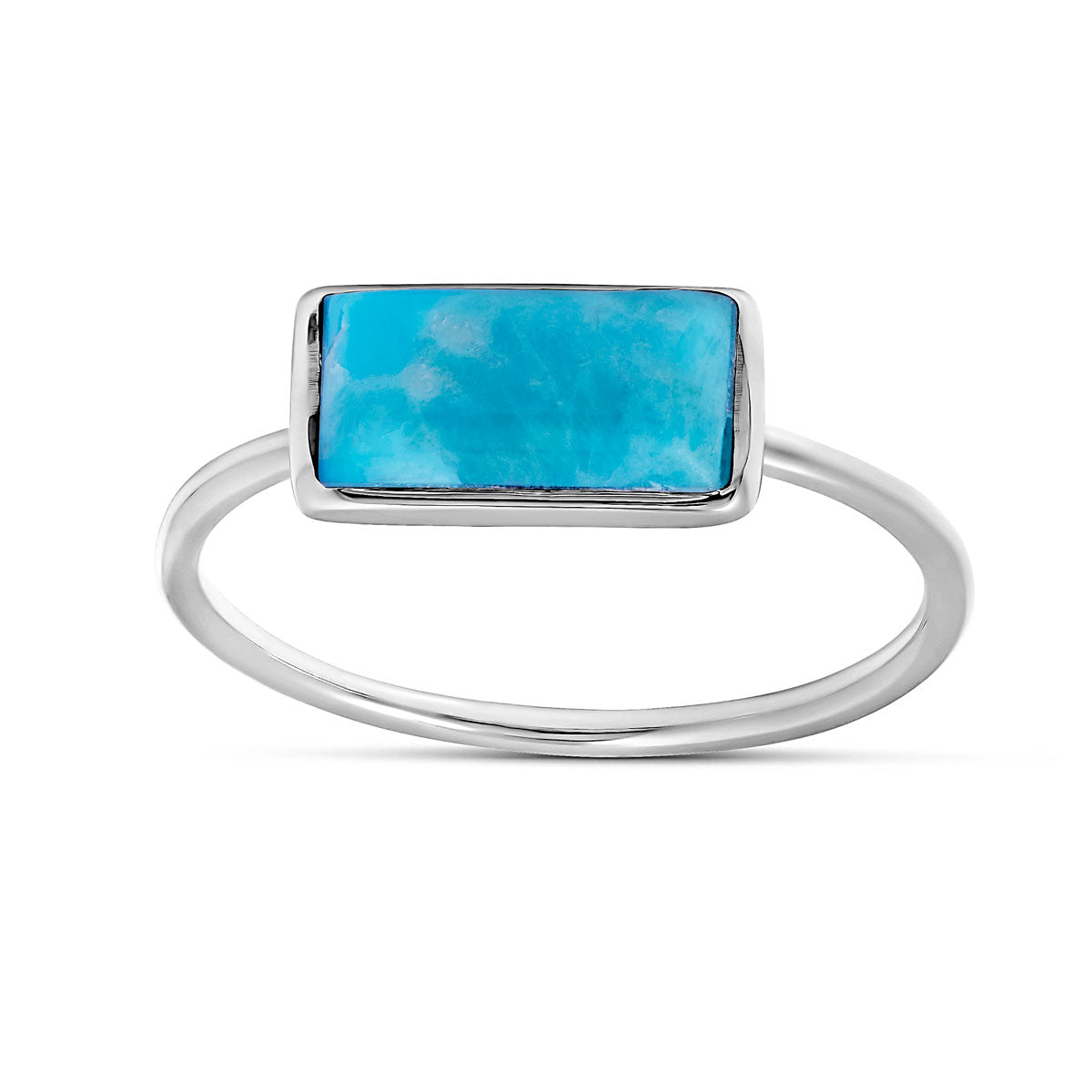 Eternal Unity Turquoise Ring for Women - Handmade Sterling Silver Boho Jewelry - Perfect for Weddings, Gifts & Everyday Wear