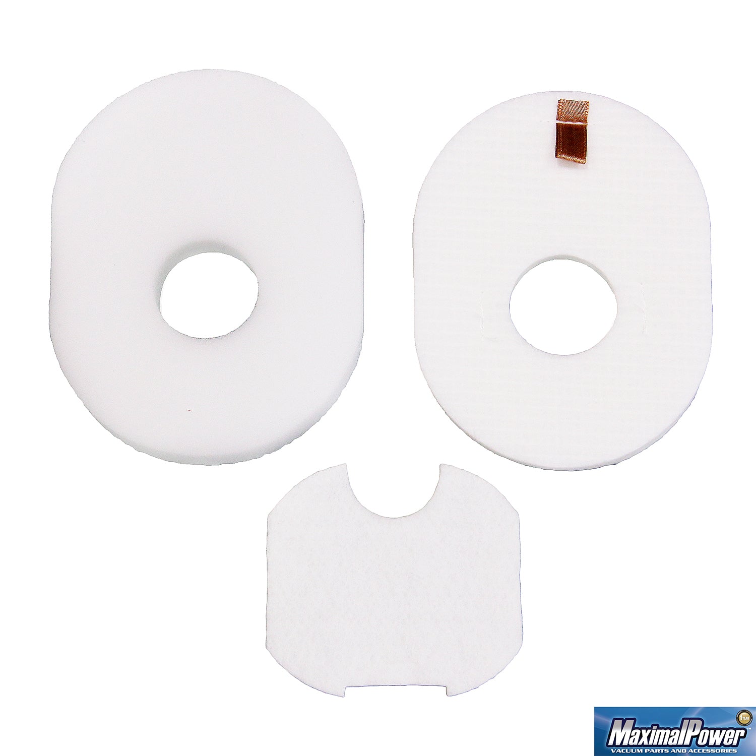 MaximalPower Replacement Foam & Felt Filter Kit (Part No. XFFV300) for Shark Rocket Ultra Light Vacuum - Compatible with HV300, HV302, HV320 Models - Extends Vacuum Life & Improves Suction - Perfect for Pet Hair, Dust & Allergen Removal