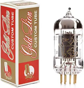 Premium Gold Lion ECC83 / 12AX7 / CV4004 Vacuum Tube - High-Quality Audio Amplifier Replacement for Guitar Amps & Hi-Fi Systems - Perfect for Musicians & Audiophiles