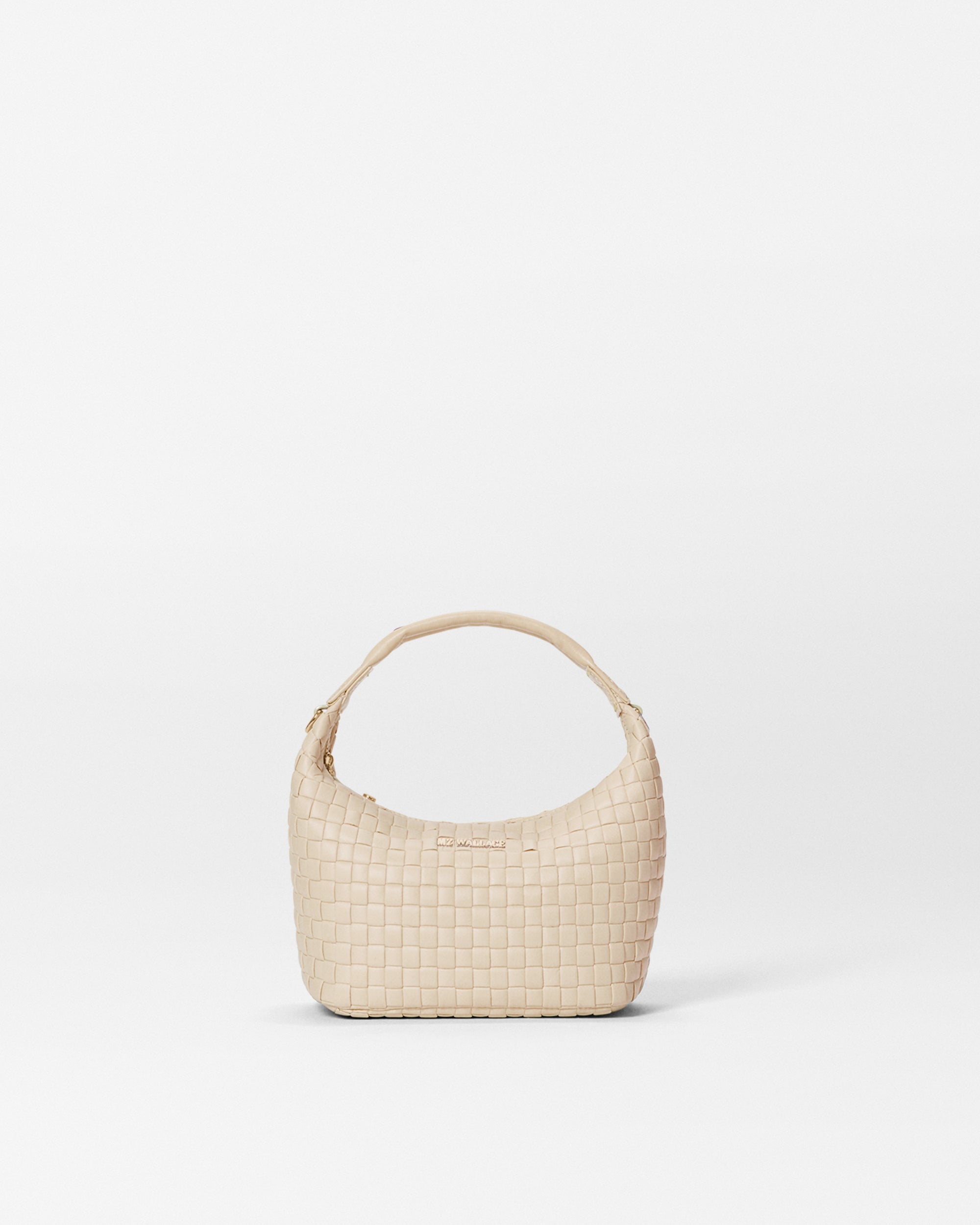 Buff Mini Woven Hobo Handbag - Stylish Crossbody Purse for Women | Perfect for Work, Travel & Everyday Use
