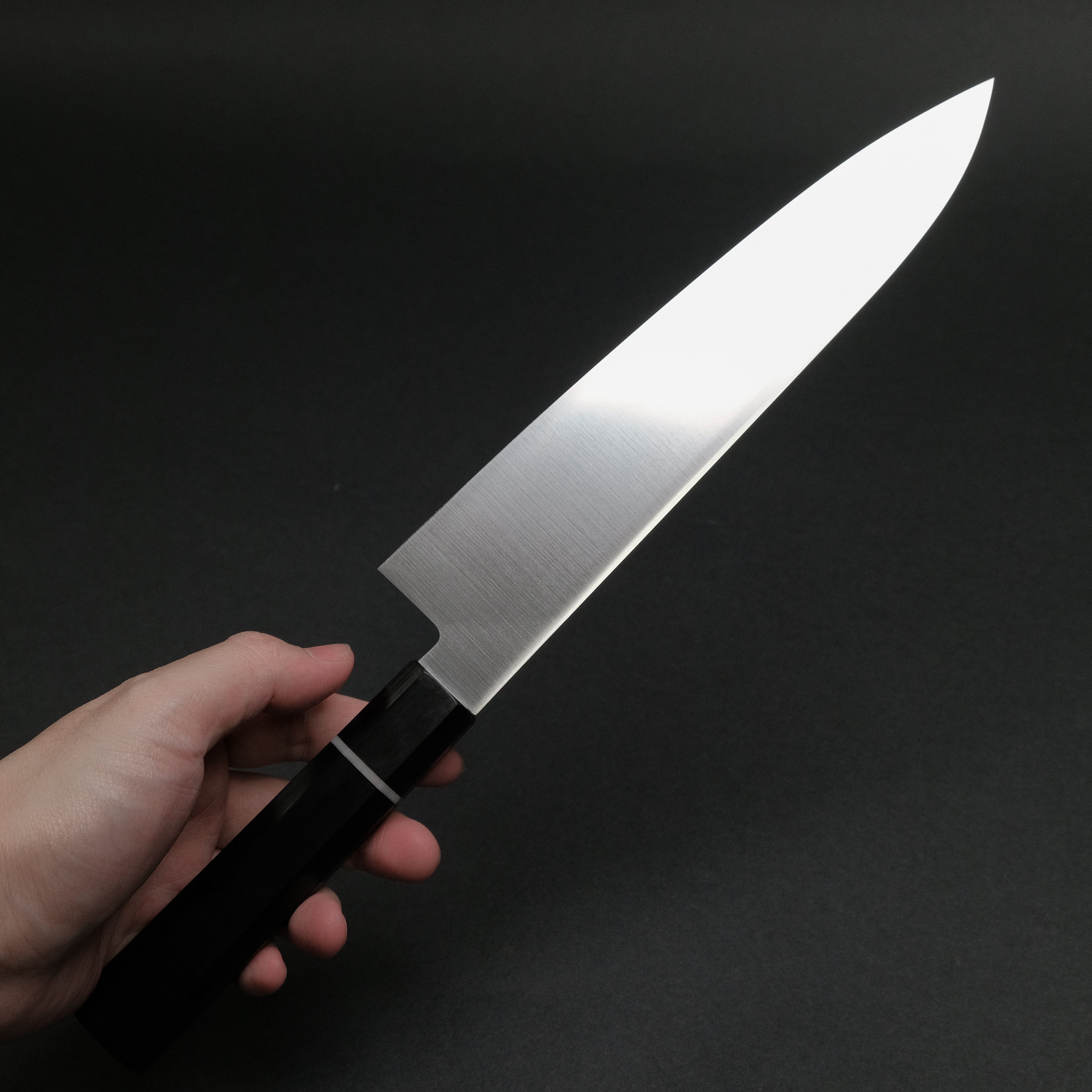 Hitohira Hiragana WS Gyuto 210mm Japanese Chef Knife with Pakkawood Handle – Professional Kitchen Knife for Slicing, Dicing & Meat Cutting