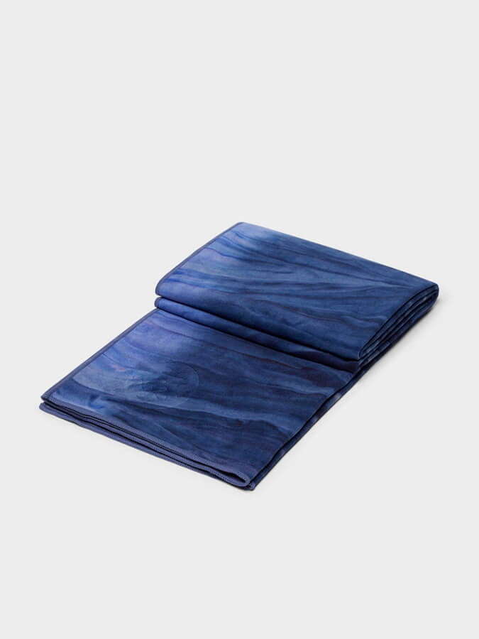 Manduka eQua Yoga Mat Towels - Non-Slip, Absorbent & Eco-Friendly for Hot Yoga, Pilates & Workouts - Perfect for Home & Studio Use