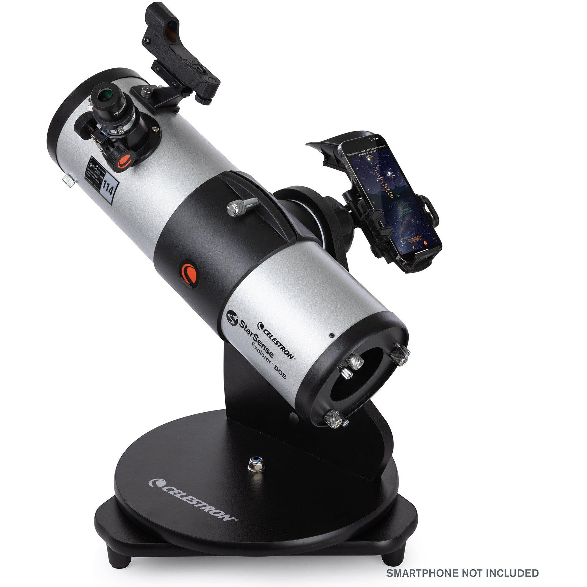 Used StarSense Explorer 114mm Smartphone App Enabled Tabletop Dobsonian Telescope - Portable Astronomy Telescope for Beginners, Stargazing & Backyard Observation