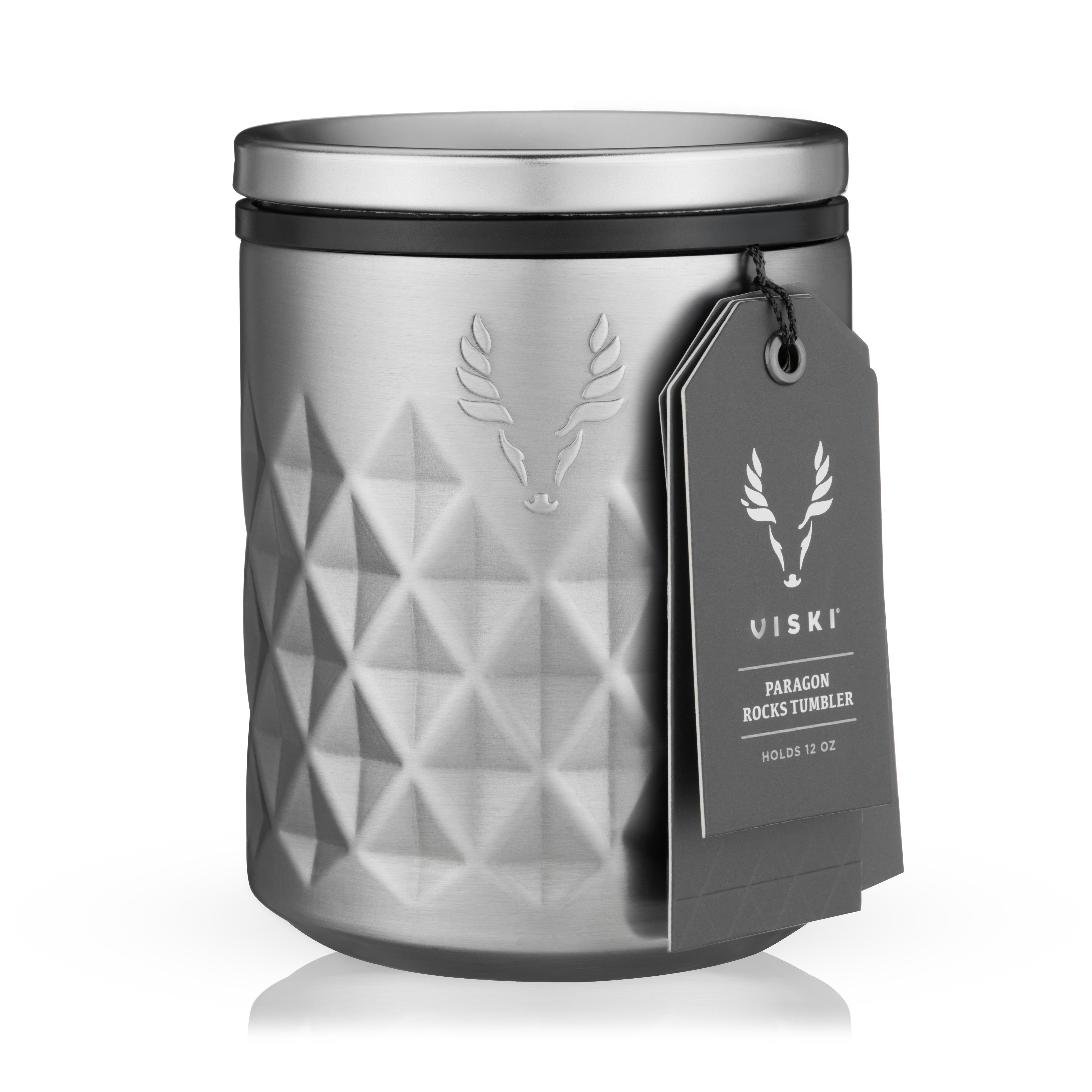 Premium Stainless Steel Tumbler with Platinum Finish - Insulated Double Wall Vacuum Mug for Hot & Cold Drinks - Perfect for Office, Travel, Gym, and Outdoor Adventures