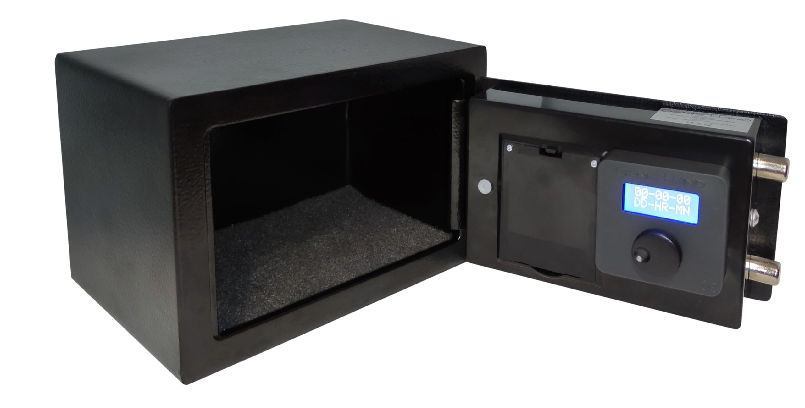 Genie Hand Time Lock Safe with Countdown Timer - B-Class Security Lock & Anti-Bounce Technology - Perfect for Home, Office, and Cash Management Security