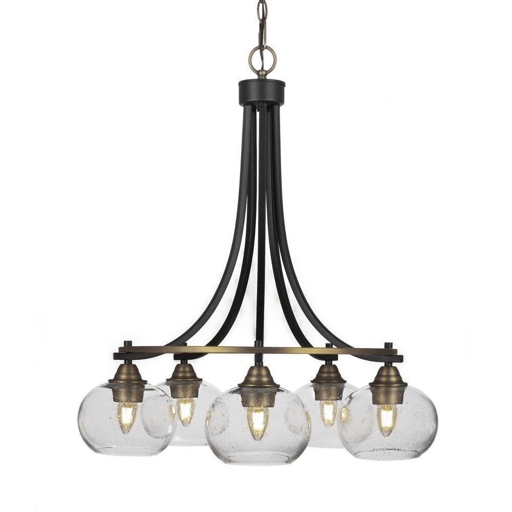 2-Light Brushed Nickel Bathroom Vanity Light Fixture - Modern Sconce for Bathroom Mirror Lighting (3422-BN-530) - Perfect for Master Bath, Powder Room & Spa Decor