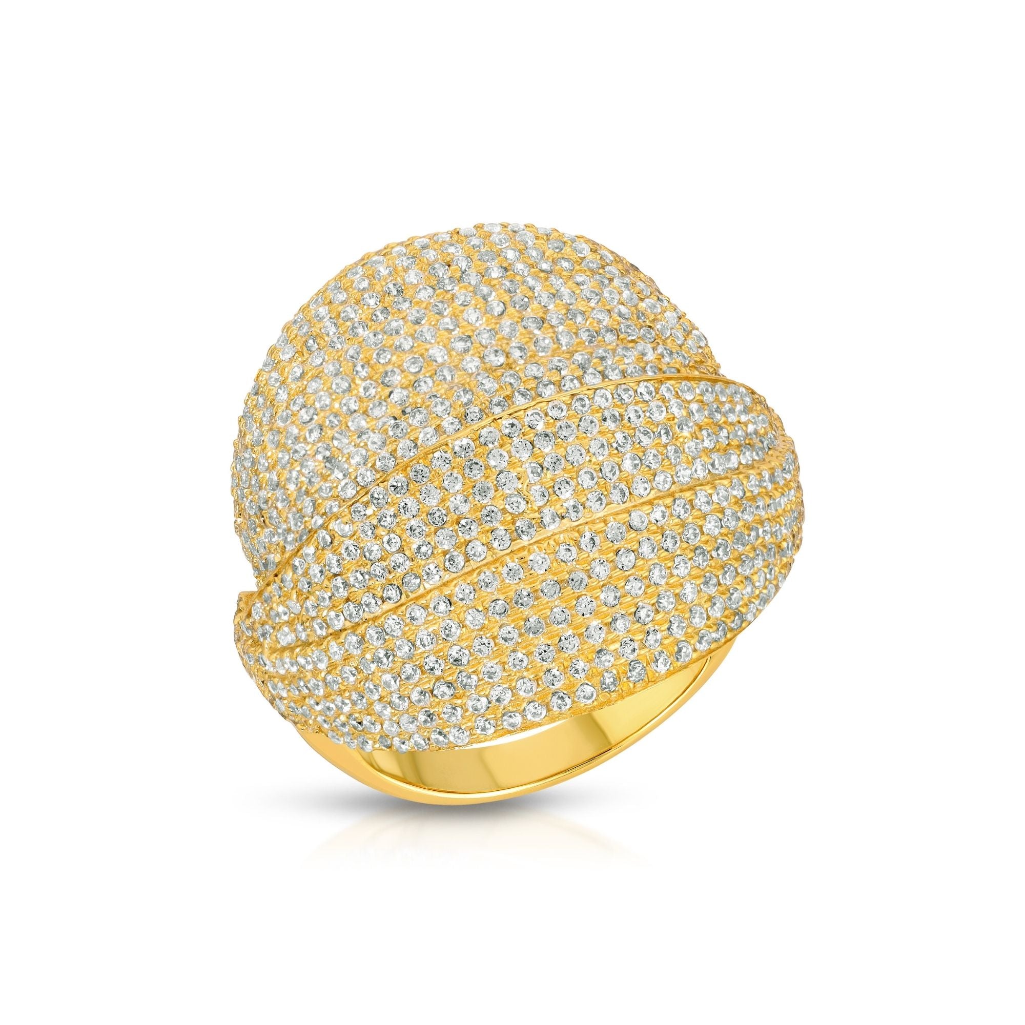 Gold Shell Rings for Women - Elegant Beach Jewelry, Boho Style Seashell Rings - Perfect for Summer, Vacations & Beach Weddings