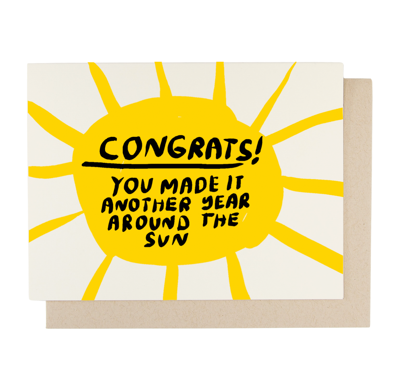 Personalized Congrats Birthday Card - Elegant Greeting Card for Friends & Family - Perfect for Birthdays, Anniversaries & Special Occasions