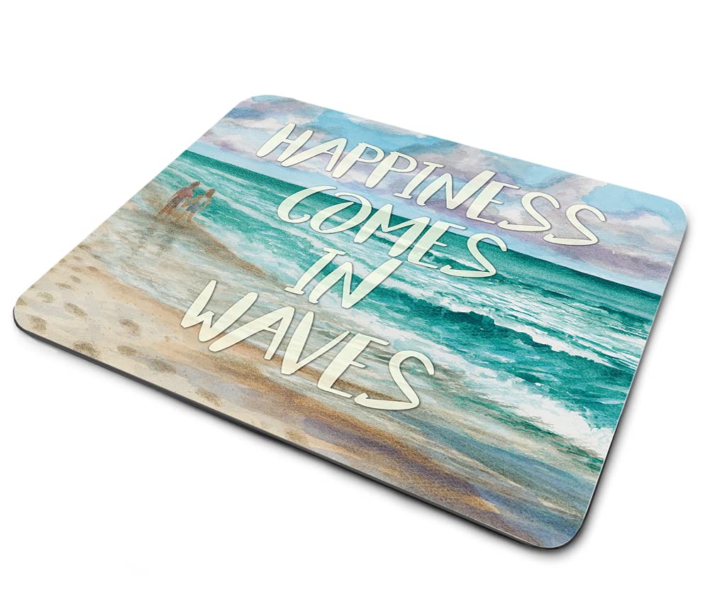 Hand Painted Ronald Williams Reproduction Thin Rubber-Backed Square Mouse Pad - Non-Slip Gaming Mousepad for Computer, Laptop & Office Desk - Perfect for Gamers, Graphic Designers & Home Office Use