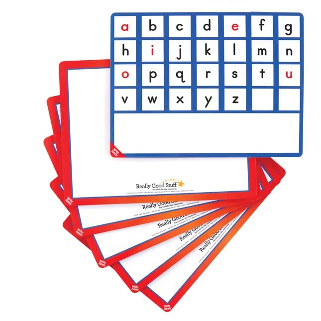 Really Good Stuff Magnetic Word-Building Kit - 6 Student Classroom Set for Phonics & Spelling Practice | Perfect for Elementary School Teachers & Homeschooling
