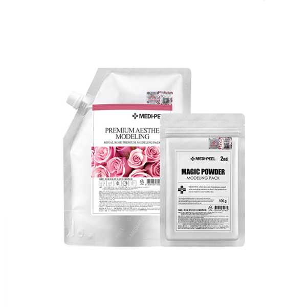 Medi Peel Royal Rose Premium Modeling Mask Set - Hydrating & Anti-Aging Facial Treatment for Glowing Skin | Perfect for Spa Day & Self-Care Routine