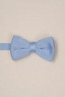 Elegant Light Blue Knitted Bow Tie for Men - Perfect for Weddings, Prom & Formal Events - Stylish & Comfortable Accessory
