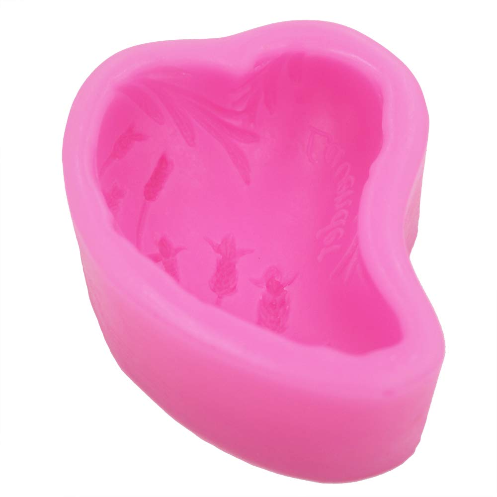 Lavender Silicone Soap Molds for DIY Handmade Soap Making - Perfect for Crafting, Bath Bombs, and Home Decor Gifts