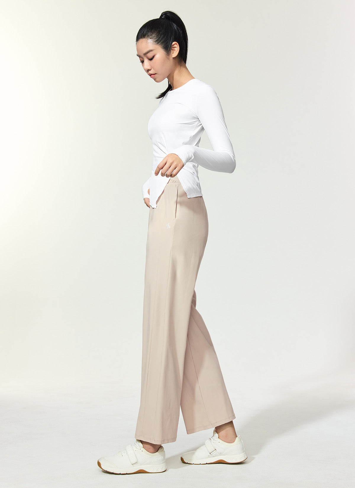 Breathable Cooling Straight Leg Pants for Women - Lightweight Summer Trousers with Stretch Comfort | Perfect for Yoga, Office Wear & Casual Outfits