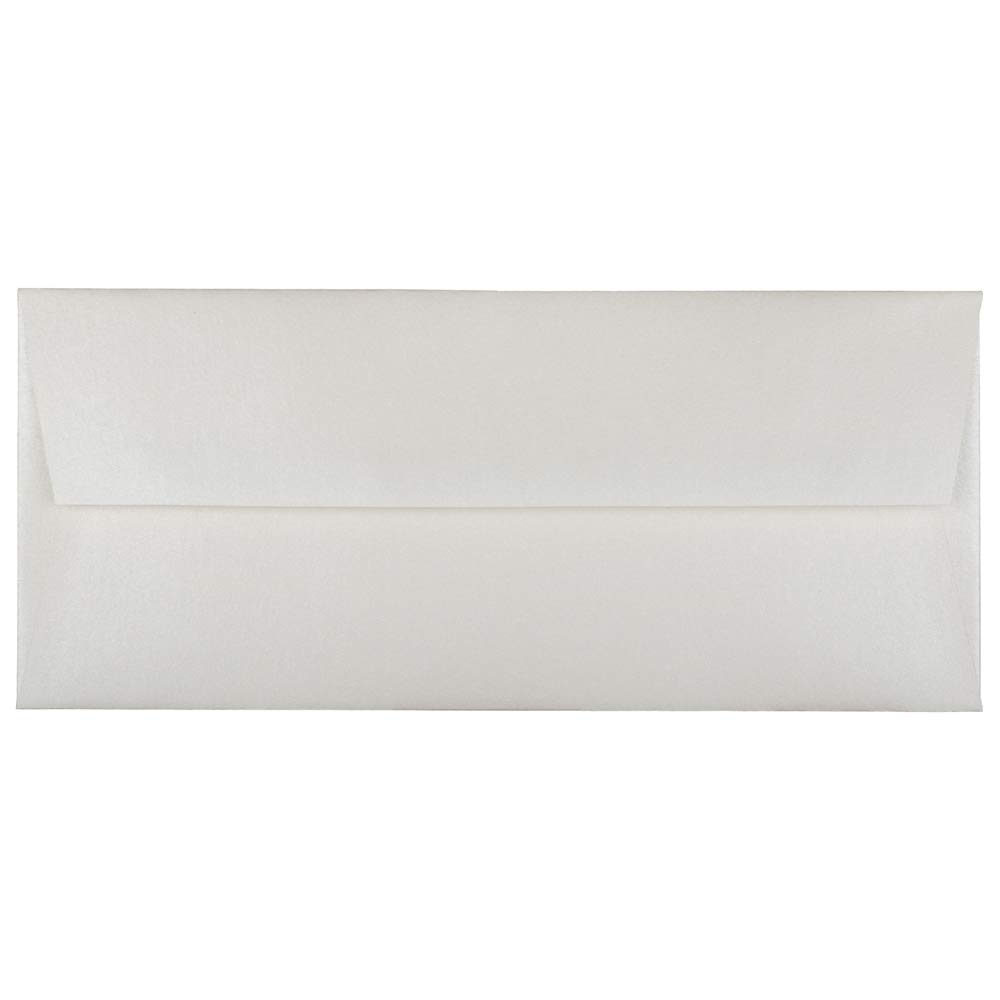 Premium Metallic Business Envelopes #10 Size 4 1/8 x 9 1/2 - Quartz Stardream Finish - 500 Pack Bulk Box for Office, Wedding Invitations & Professional Correspondence