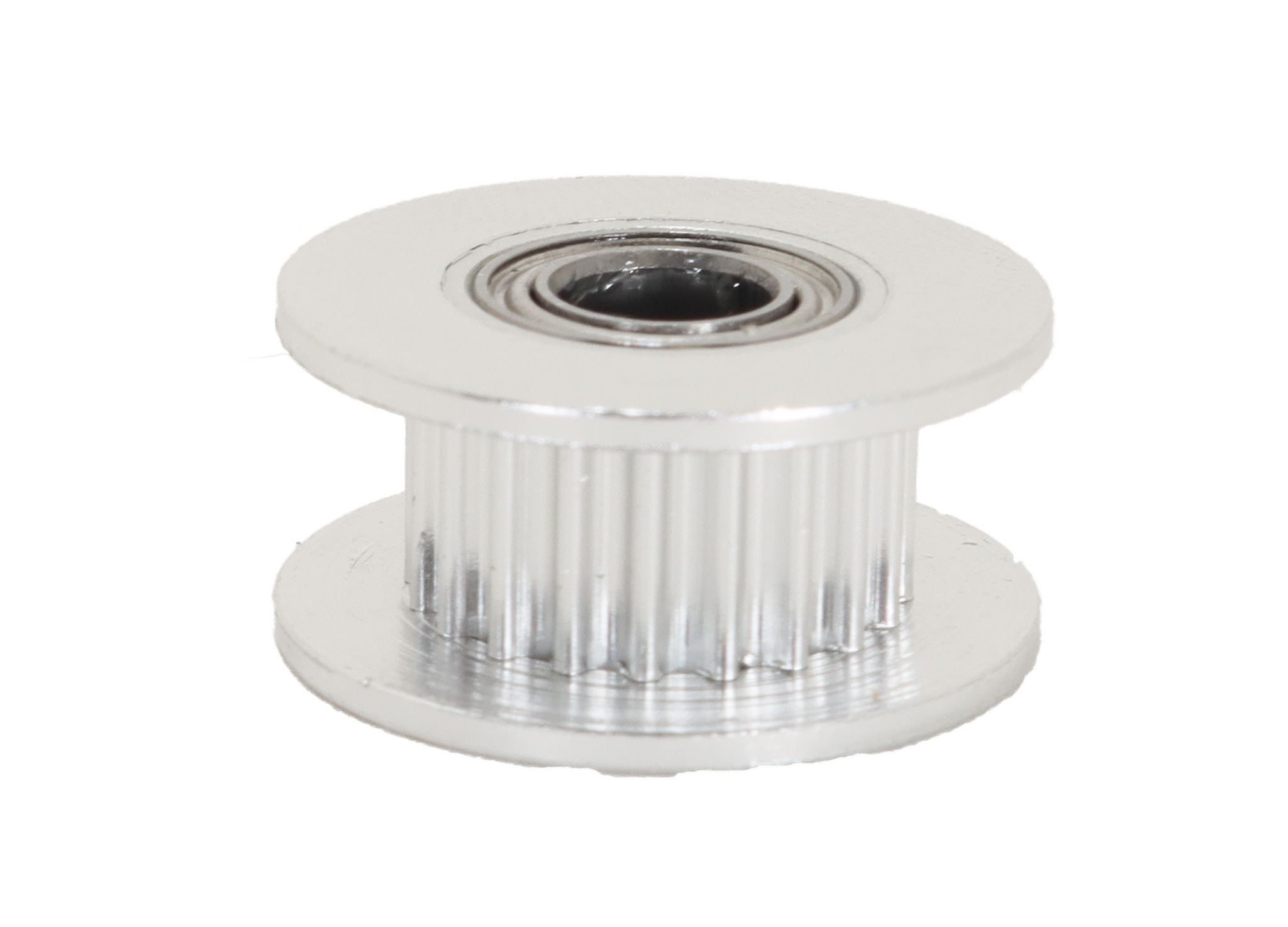 High-Quality Aluminum GT2 Timing Idler Pulley - 6mm Belt, 20 Tooth, 5mm Bore - Perfect for 3D Printers, CNC Machines, and Robotics Projects