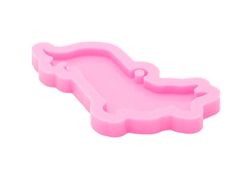 Corgi Silicone Keychain Mold for DIY Resin Crafts - Silicone Key Chain Mold for Handmade Jewelry & Accessories - Perfect for Keychains, Charms, and Gift Making