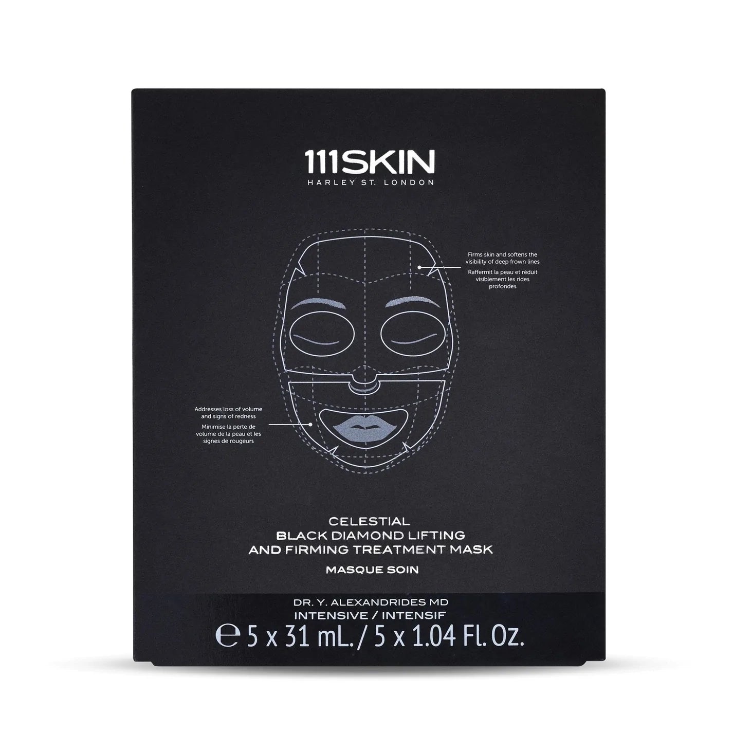 Celestial Black Diamond Lifting & Firming Face Mask - Anti-Aging Skincare for Glowing Skin | At-Home Spa Treatment & Special Occasion Prep