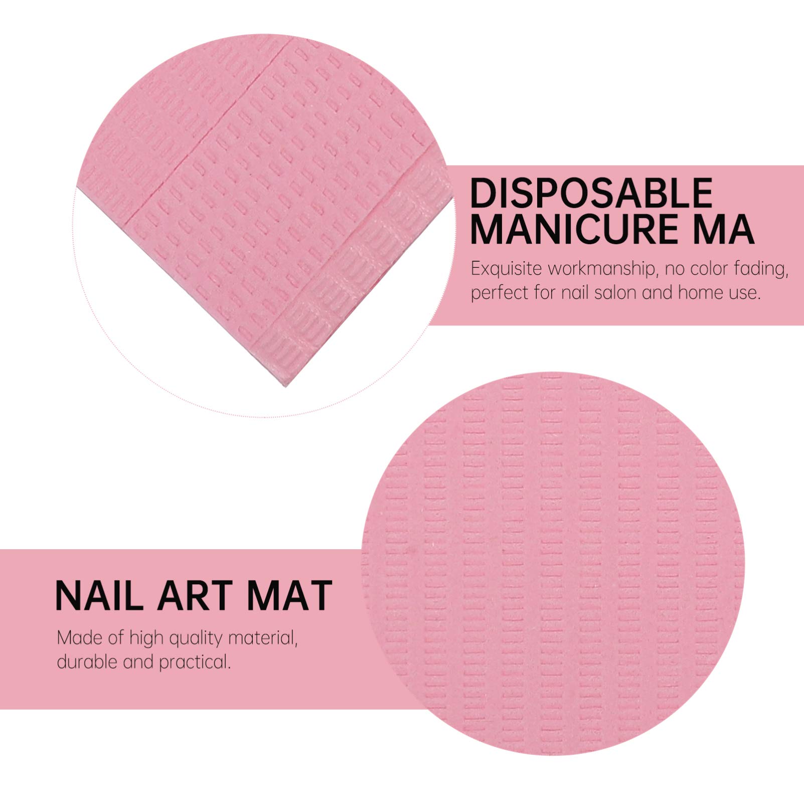 Professional Nail Art Table Mat - Non-Slip Manicure Desk Protector for Nail Practice & Design | Waterproof, Durable Nail Art Tools Mat | Perfect for Salon, Home & Travel Use