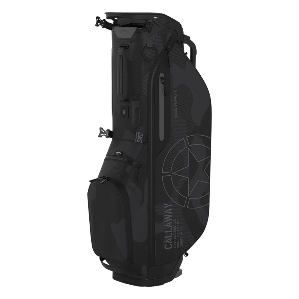 Callaway Fairway C Golf Stand Bag - Lightweight & Durable Golf Bag with 5-Way Divider - Perfect for Golfers & Tournaments