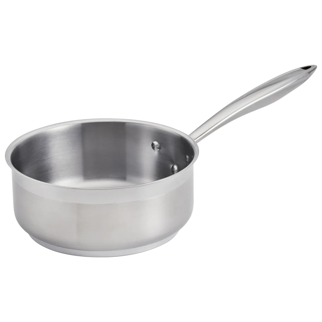 Thermalloy 5 Quart Stainless Steel Sauce Pan with Lid - Premium Cooking Pot for Sauces, Soups & Pasta - Perfect for Home Kitchen & Professional Chefs